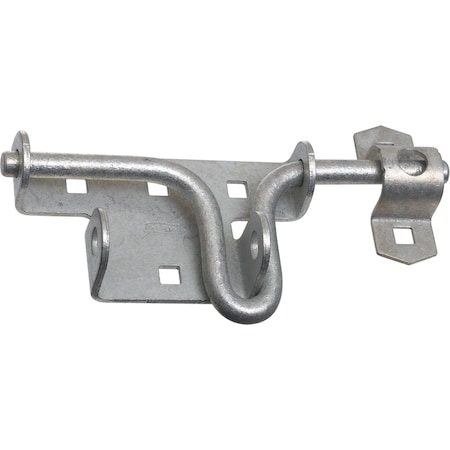 National Hardware National Hardware 6.19 in. H Galvanized Steel Sliding Bolt Door/Gate Latch N262-147